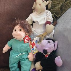 Beanie baby dracula Lil Lop Bunny 1997 