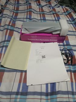 Portable Tattoo/A4 Printer