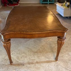 Solid Wood Dining Room Table