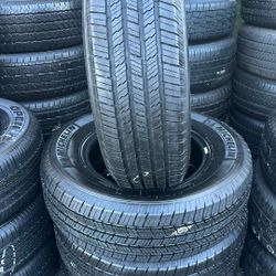 245/70/17 Michelin Semi New All Four 95% Tread Life 