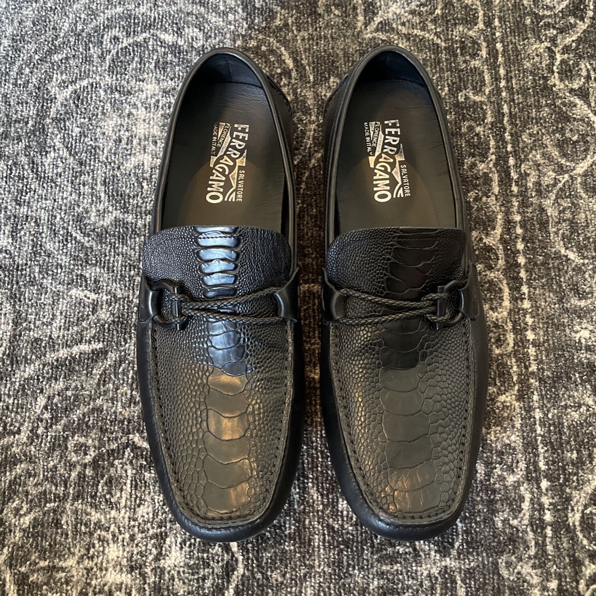 Salvatore Ferragamo loafers. Used. Gently Used. Condition 9.5/10. Shoes Only. Salvatore... | Depop main image 3