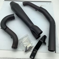 TBR Megaphone Exhaust For Harley M8 Softails 2018-2025