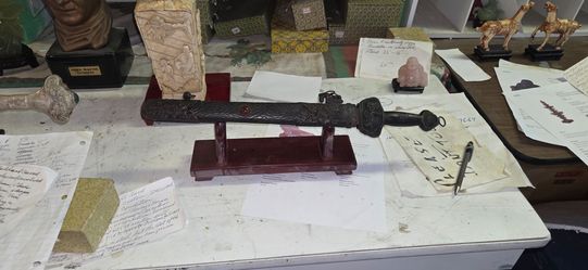 Antique Estate Sales hand constructed copper collectible