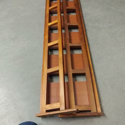 Folding rack for video games movies etc