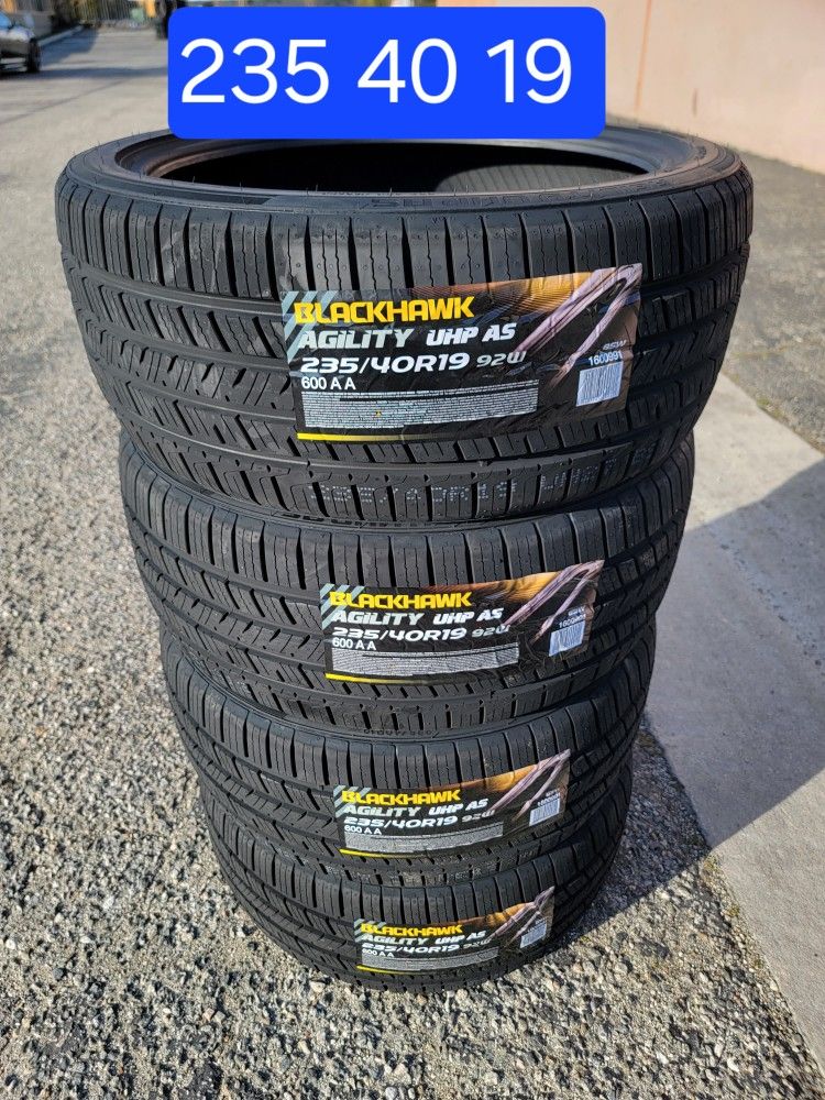 235 40 19 NEW TIRES CAMRY ALTIMA ACCORD ACURA LEXUS KIA BMW