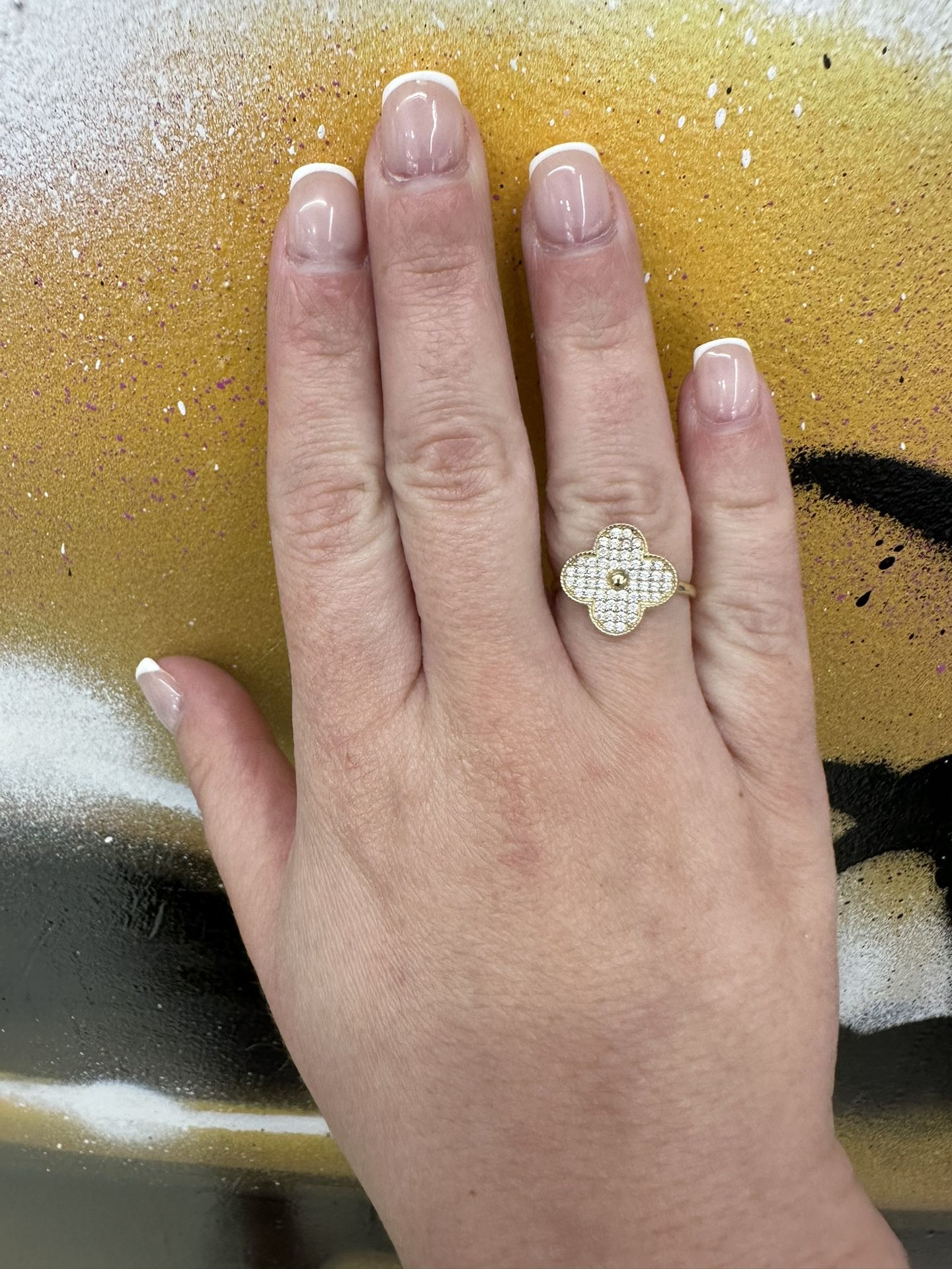 14k WOMEN FLOWER RING