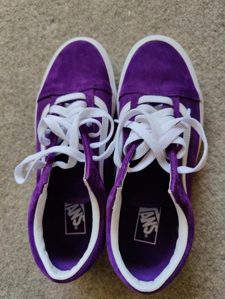 Purple Suede Vans