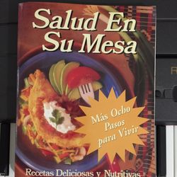Libro De Recetas  Saludables Para Vivir Mejor