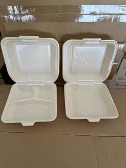8x8 biodegradable containers