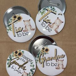 Ribbon Pins & Buttons Pins