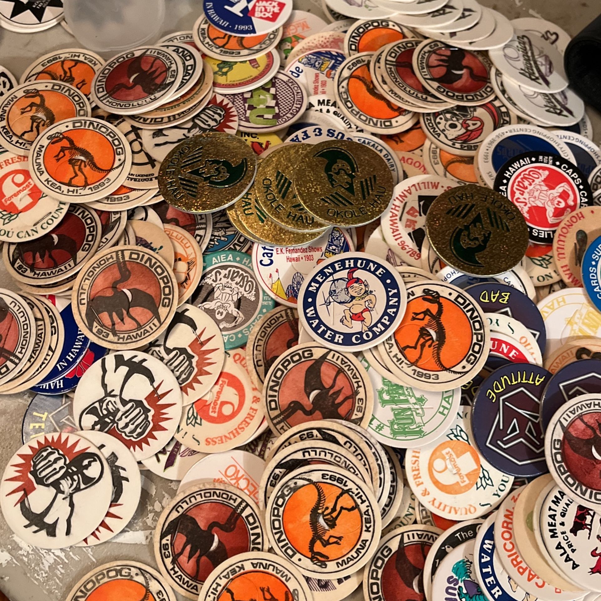 Vintage Hawaii POGS 