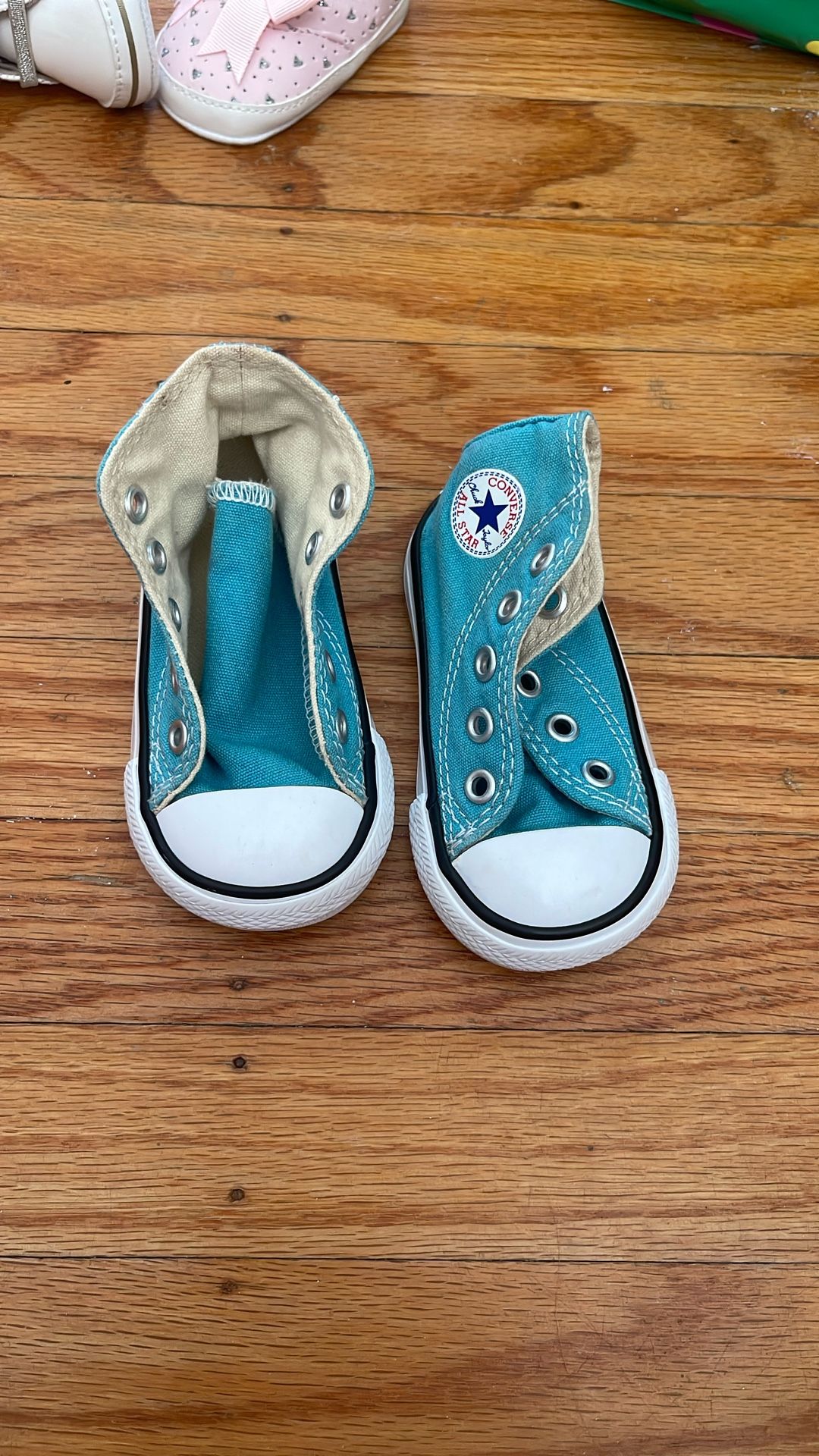 Turquoise Converse Baby