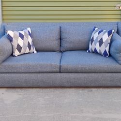 Roomy  Couch by. Crate and Barrel , Gently Used 