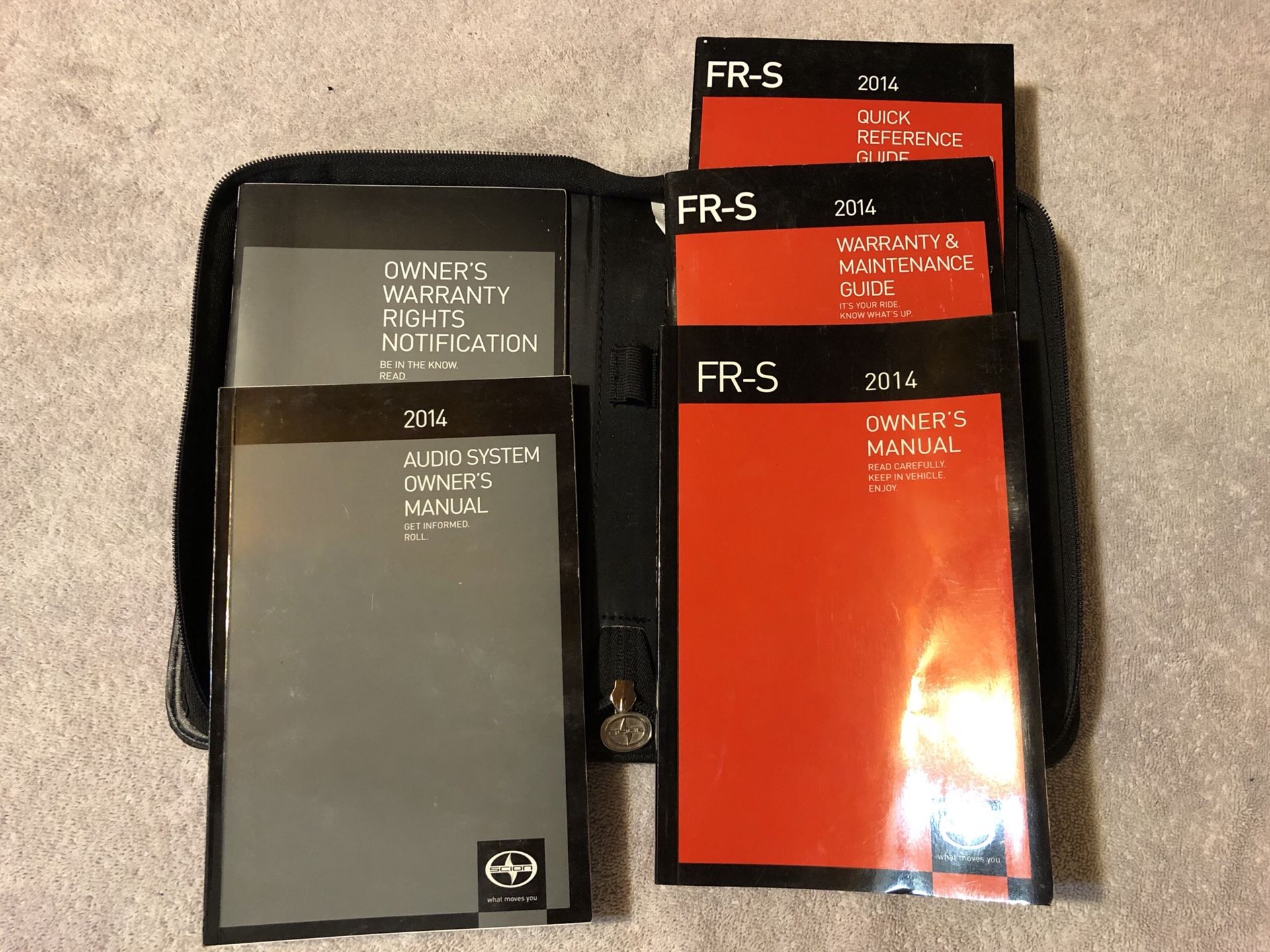 2014 frs owners manual