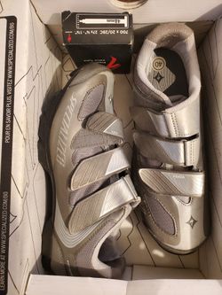 Bike Shoes Grey Size 9USA