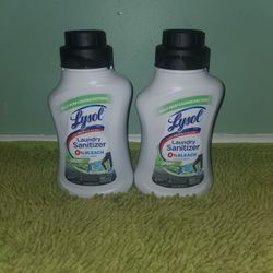 2 Lysol Laundry Sport Odor Eliminator 41oz