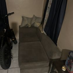 Grey Soft Couch 