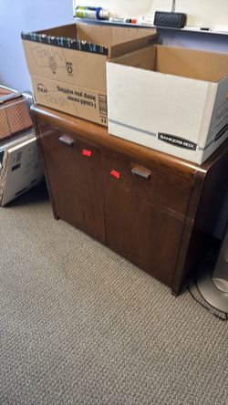 wooden cabinet