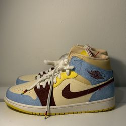 Fearless Maison Chateau Rouge Jordan 1 Mid 