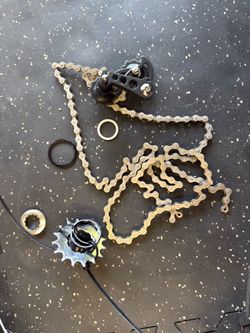 Super 73 RX original chain set