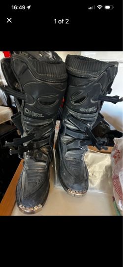 O'Neal Motocross Boots Black Womens 9