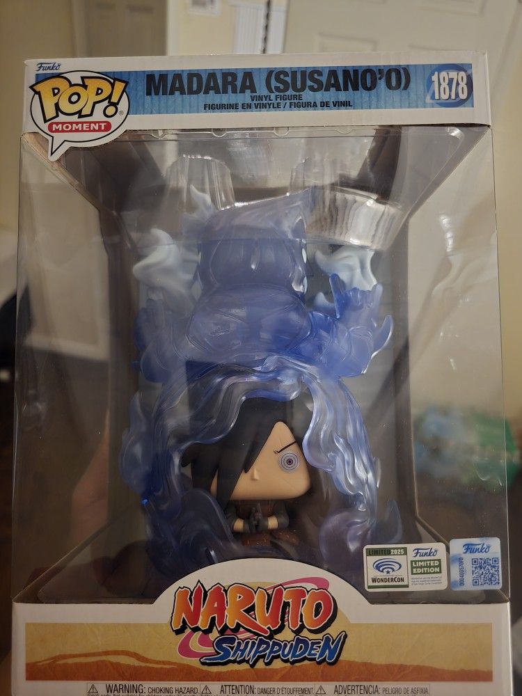 Madara Uchiha Funko POP WONDERCON EXCLUSIVE!!