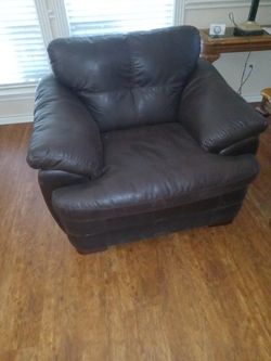 Brown Leather Chair