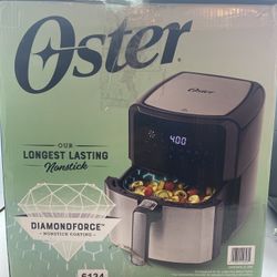 Oster (contact info removed) Diamond Force Nonstick Air Fryer CKSTAFLC-DM