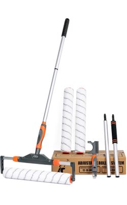 Adjustable Large Paint Roller Kit