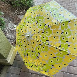 Floral Anthropologie Umbrella