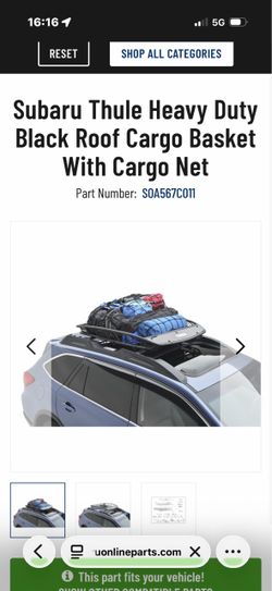 Thule heavy duty roof rack and rails