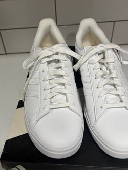 BRAND NEW ADIDAS GRAND COURT 2.0 – MEN’S SIZE 11 – ALL WHITE – NEVER WORN – ORIGINAL BOX