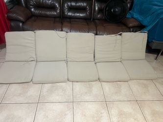 Pillow perfect outdoor chair cushions ( 5 pieces)