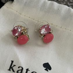 Kate Spade Shine On Pink Earrings 