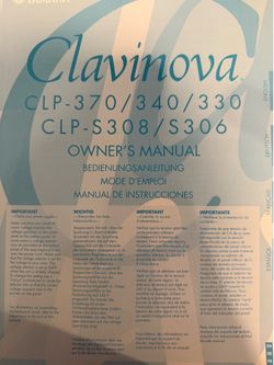 Clavinova digital piano