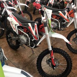 Brand New 125cc Dirt Bikes! $49 Per Month 
