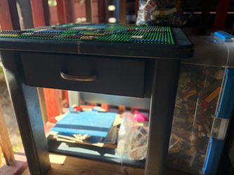 Legos with Lego table