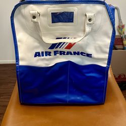 Vintage 1960s Air France Carry-On Bag