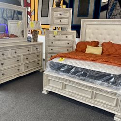 4pc Queen Size Bedframe Set $1,499