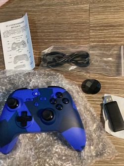 New xbox Wireless Controller for Xbox one/Series X|S/Windows 10/11, 2.4GHz Gaming Gamepad with Hall Effect Joystick, Back Button, Marco/Turbo/Dual Vi