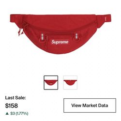 Supreme, Waist Bag, Red, ✅💯% Authentic ✅