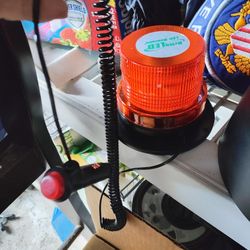 Amber Strobe Light 