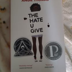 "The Hate You Give" By Angie Thomas; Hardcover Book 