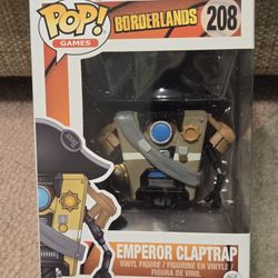 Borderlands Emperor Claptrap VAULTED Funko Pop