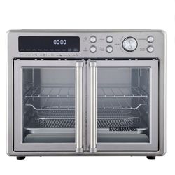 Farberware Brand 25L 6-Slice Toaster Oven with Air Fry, French Door