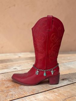 Handmade Cowgirl Boot Chain | Western Boot Accessory