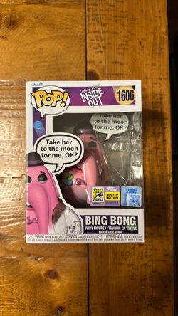 Funko Pop Inside Out Bing Bong 1606 (SDCC Con Sticker)