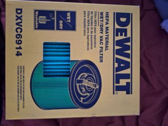 DeWalt hepa Wet/Dry  filter DXVC6914