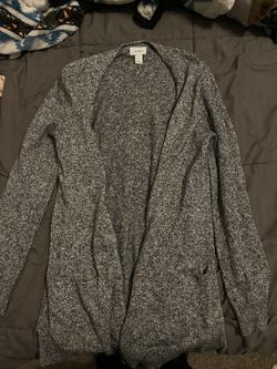 Speckle Grey Old Navy Cardigan 