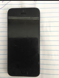Nice iPhone 5 AT&T 32 GB black With Case